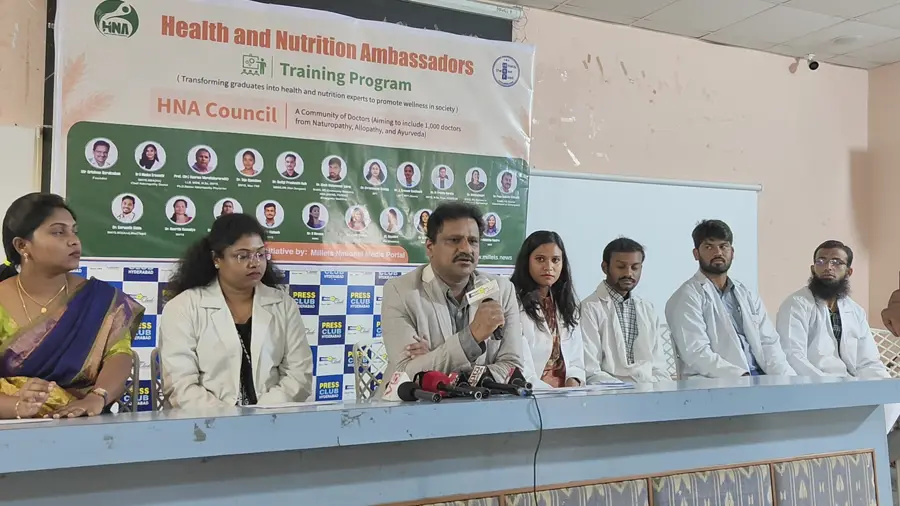 Health & Nutrition Ambassadors press meet